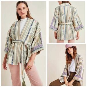 |anthro| ANDERSEN & LAUTH MATTIE KIMONO nwot